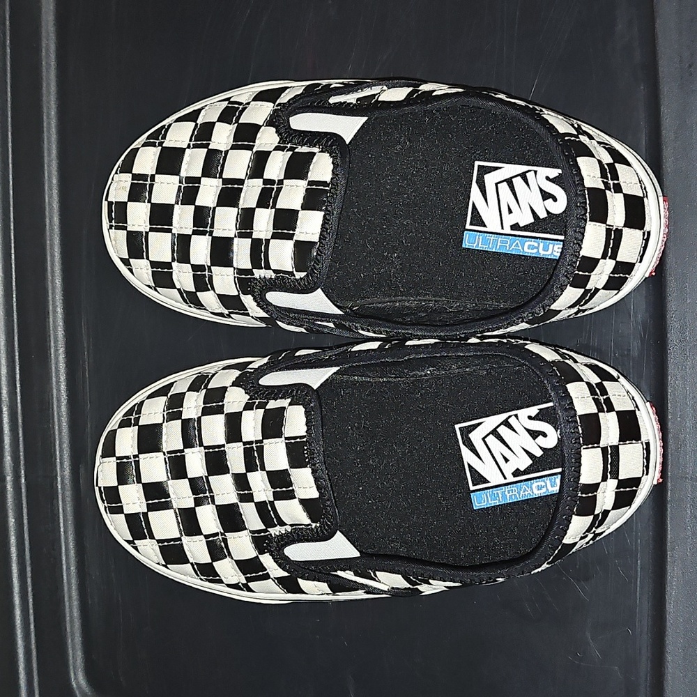 Vans Slip-On Shoes - Black and White checkered - Picture 2 of 4